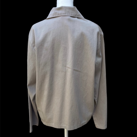 BTB Better Than Basic ACC Jacket Petite Med Khaki - Picture 2 of 15